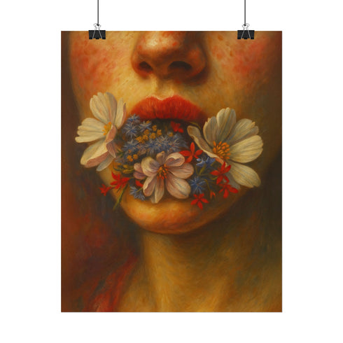 Botanical Fine Art Print Cosmos Wildflower Wall Art