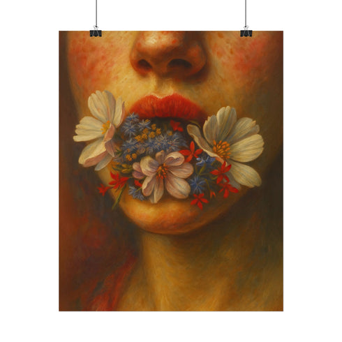 Botanical Fine Art Print Cosmos Wildflower Wall Art