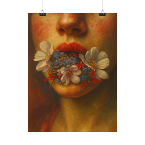 Botanical Fine Art Print Cosmos Wildflower Wall Art