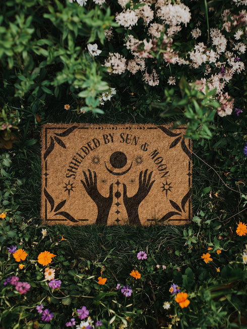 Celestial Protection Door Mat