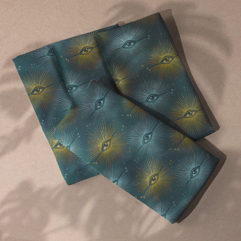 Celestial Gaze Dining Napkin Set by Grimoire And Goblet